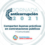 Imagen Jornada Anticorrupción 2021 - Comparten buenas prácticas en contrataciones públicas